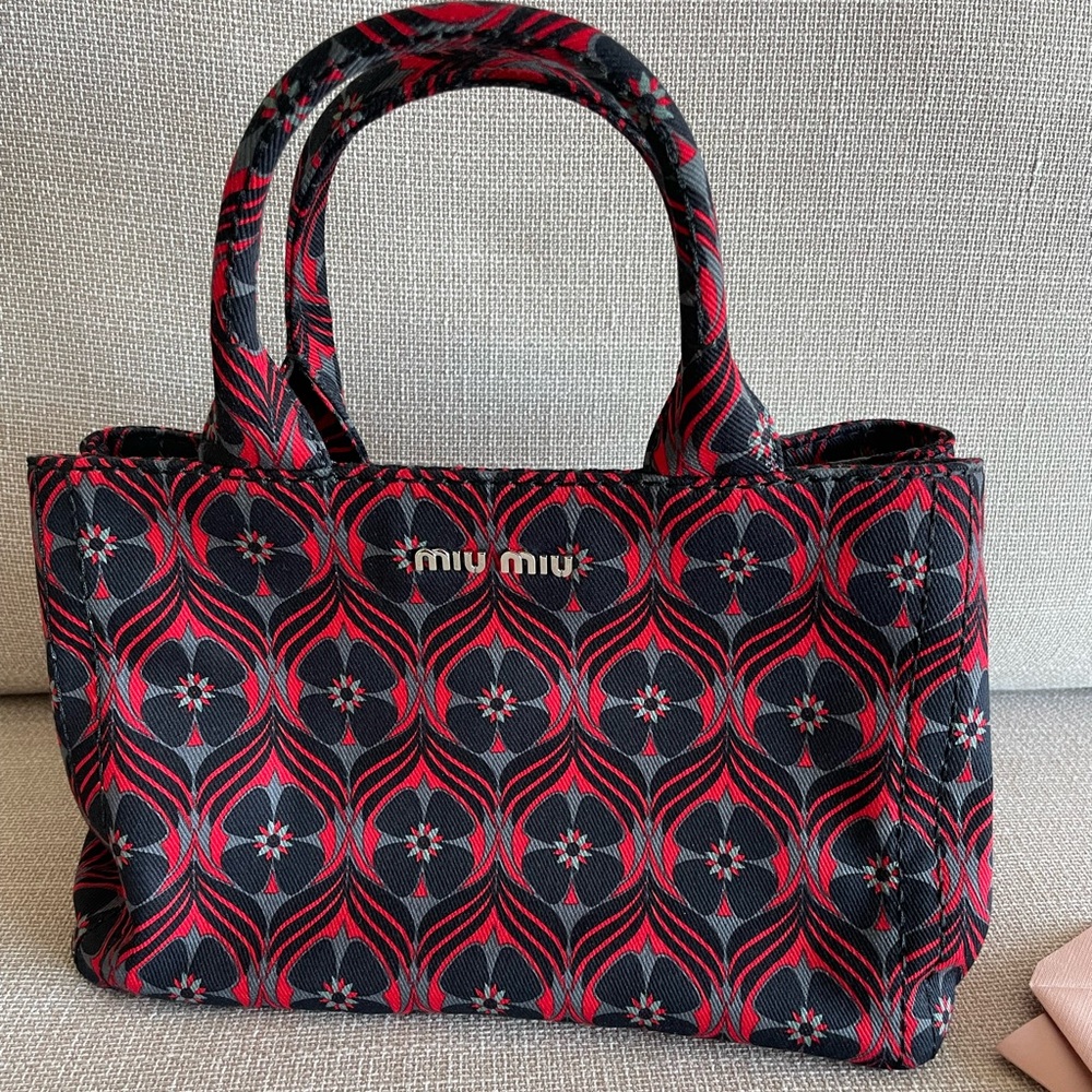 Miu Miu TESSUTO STAMPAT 5BG439 

Handbag